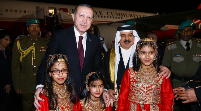 Cumhurbaşkanı Erdoğan Bahreyn'de